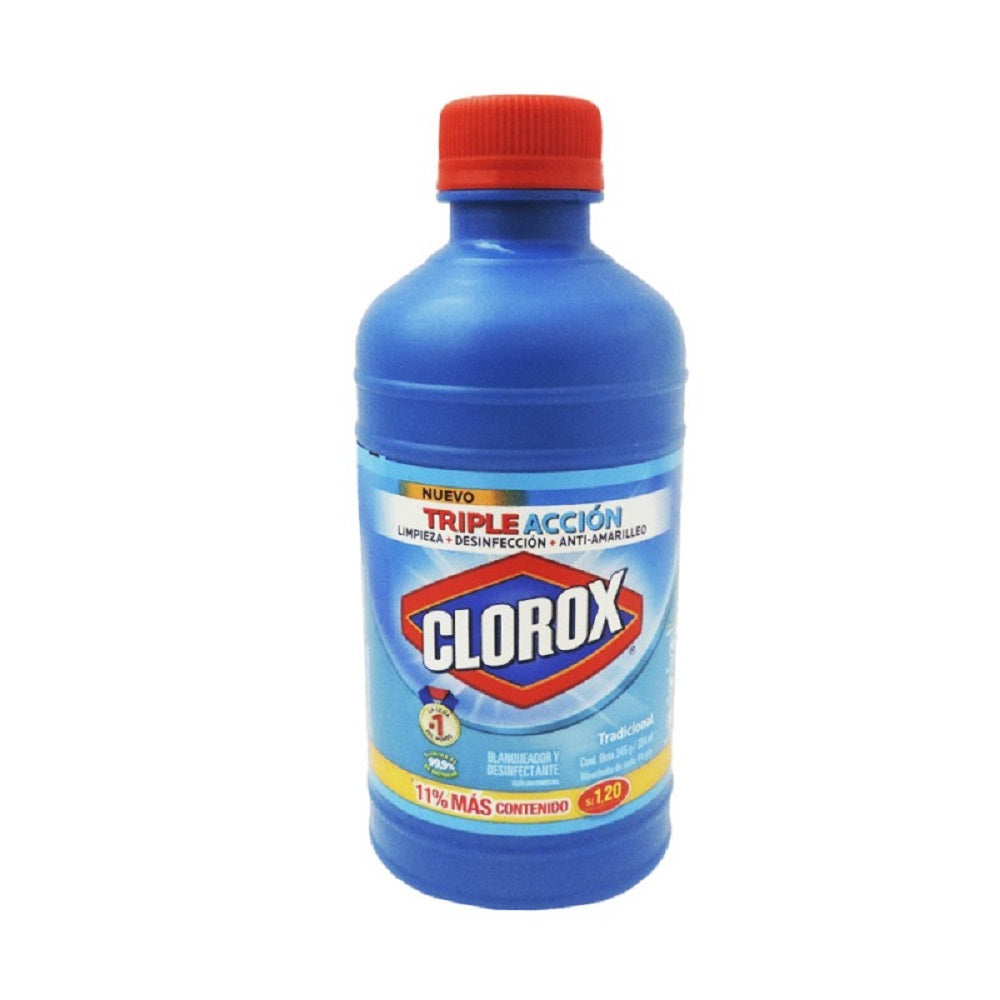 Lejia clorox tradicional 324 ml