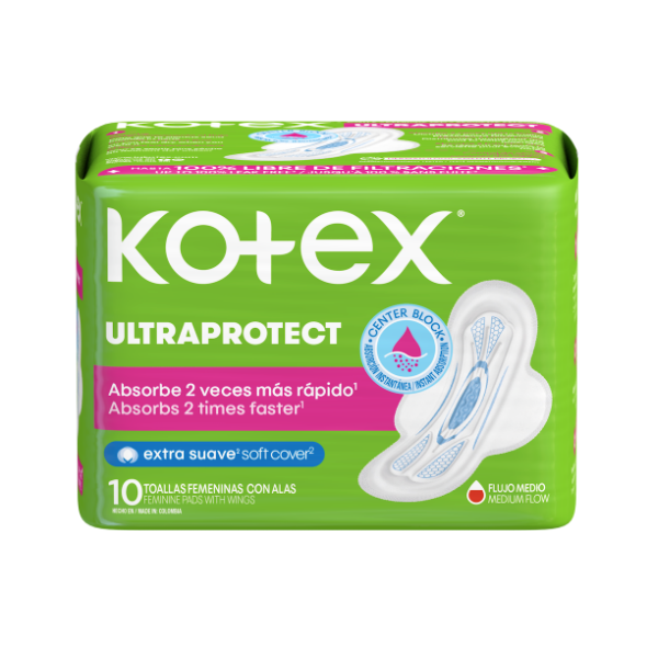 Kotex normal extra protección 10u