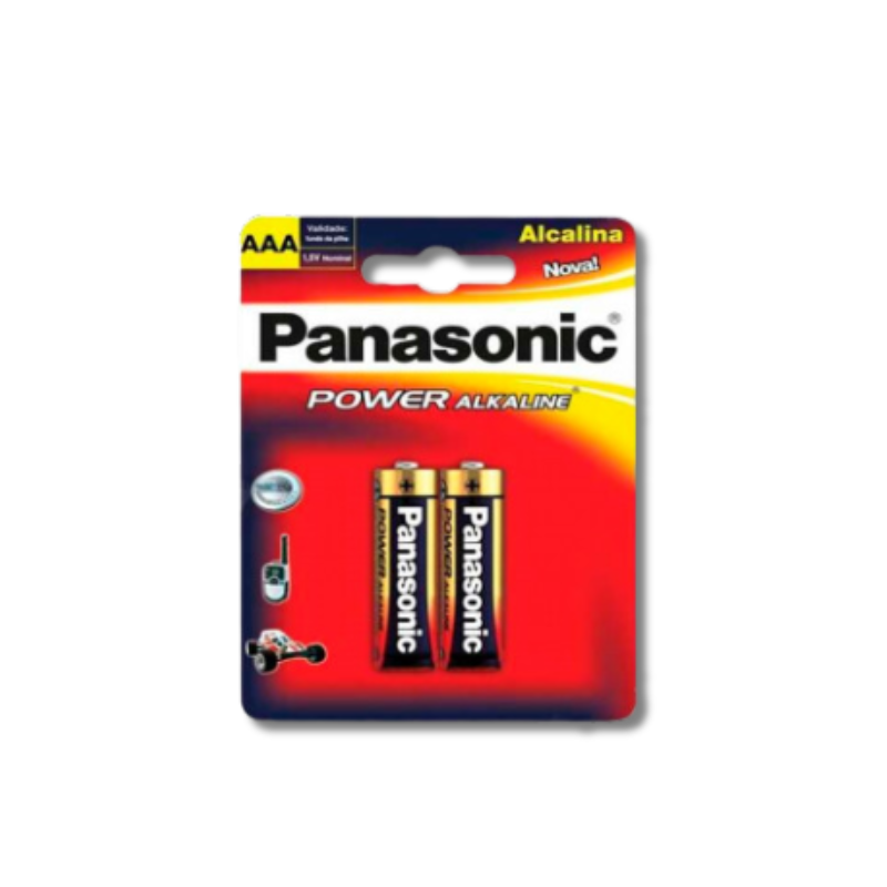 Pilas panasonic triple aaa/2 unidades