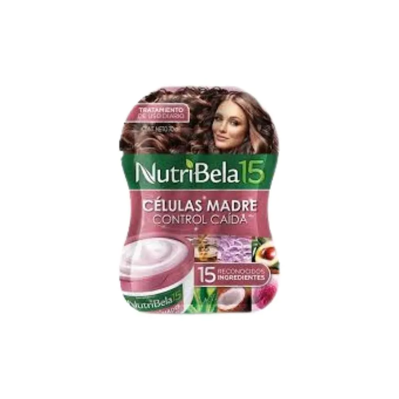 Nutribela15 celulas madres control caida 27ml