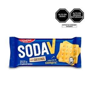 Galleta soda victoria org. 35 gr