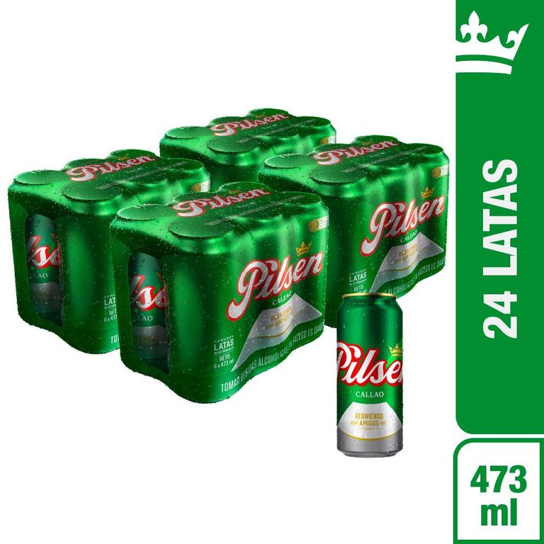 Cerveza pilsen 473ml (1-4)(1-6)