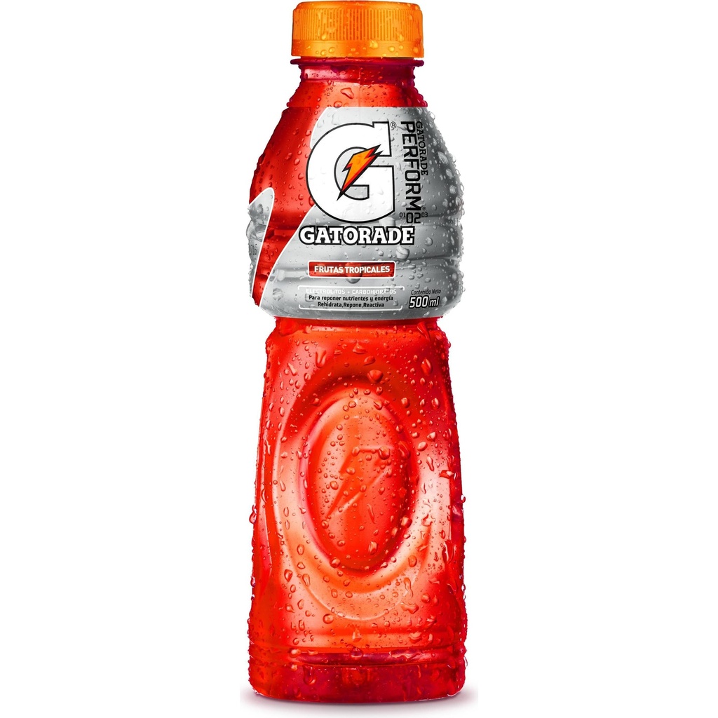Gatorade sabor a fruta tripicales 500ml