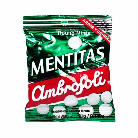 Caramelo mentitas 21 gr