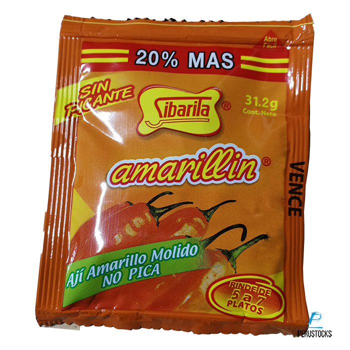 Sibarita aji amarillo molido sin picante 31.2g