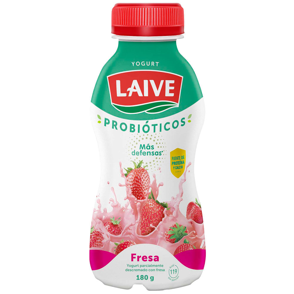 Laive yogurt fresa 180g