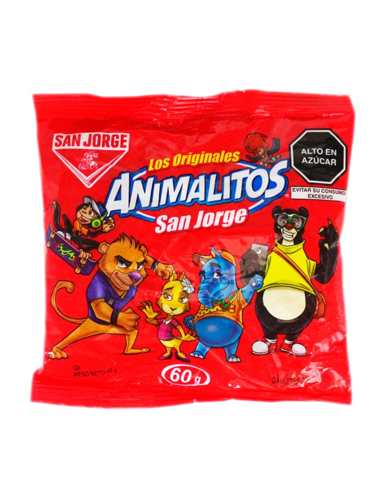 Galleta san jorge animalitos 60 gr