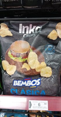 Inka chips bembos clasica 120g