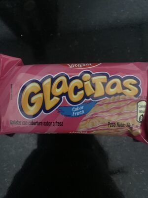 Galleta glacitas fresa 32gr