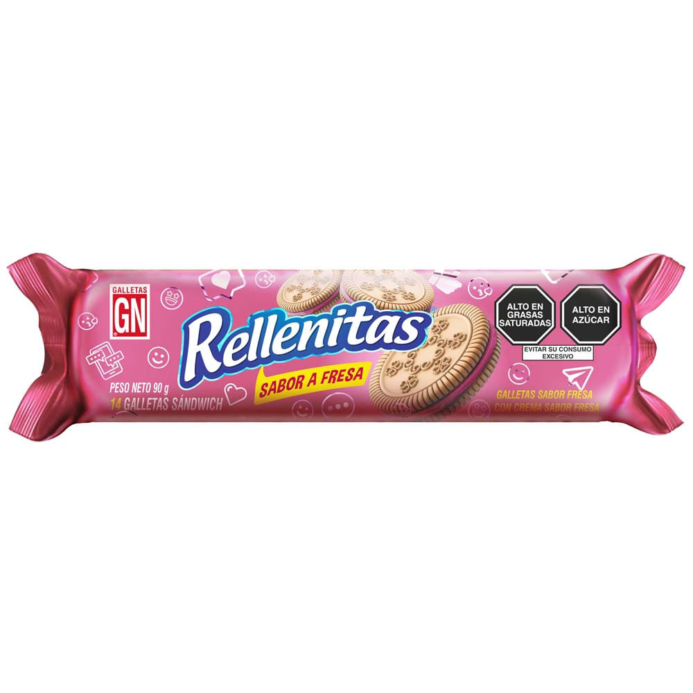 Rellenitas fresa