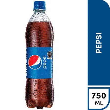 Gaseosa pepsi cola 750 ml