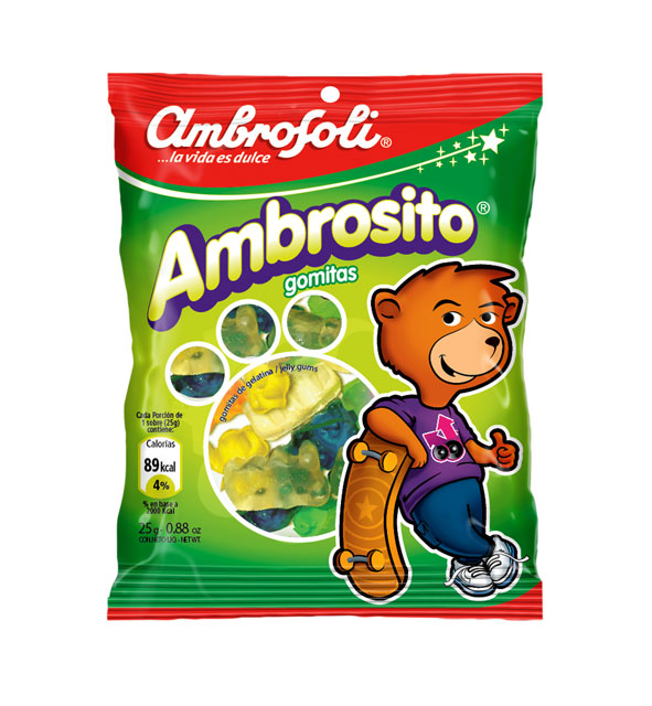 Gomitas ambrosito 25 gr