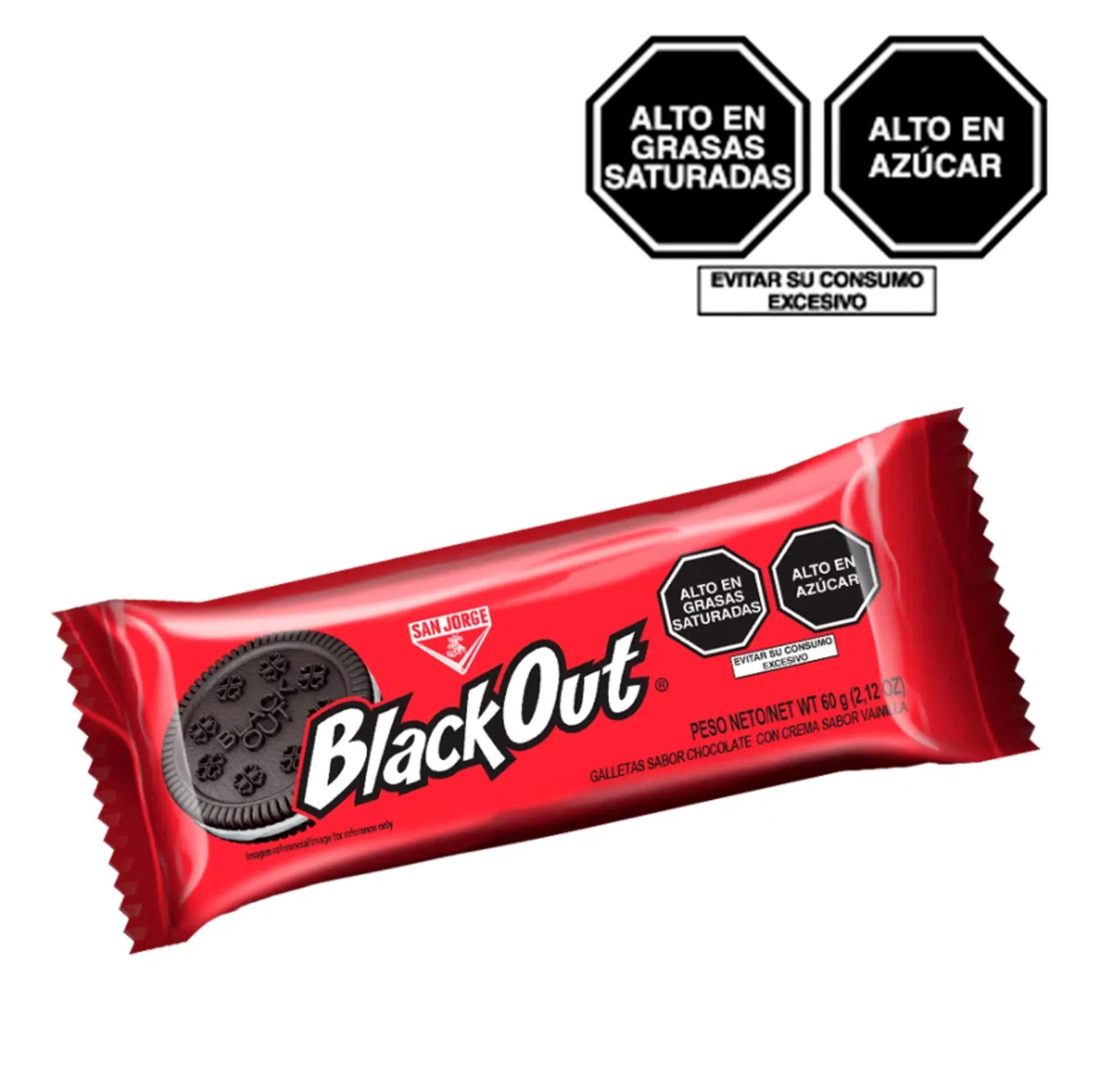 Galleta blackout 60 gr