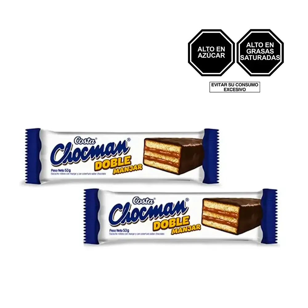 Chocman doble manjar 50 gr