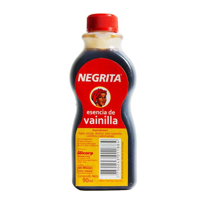 Esencia vainilla negrita 90 ml