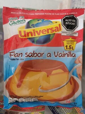 Flan universal vainilla 150g (1-24)