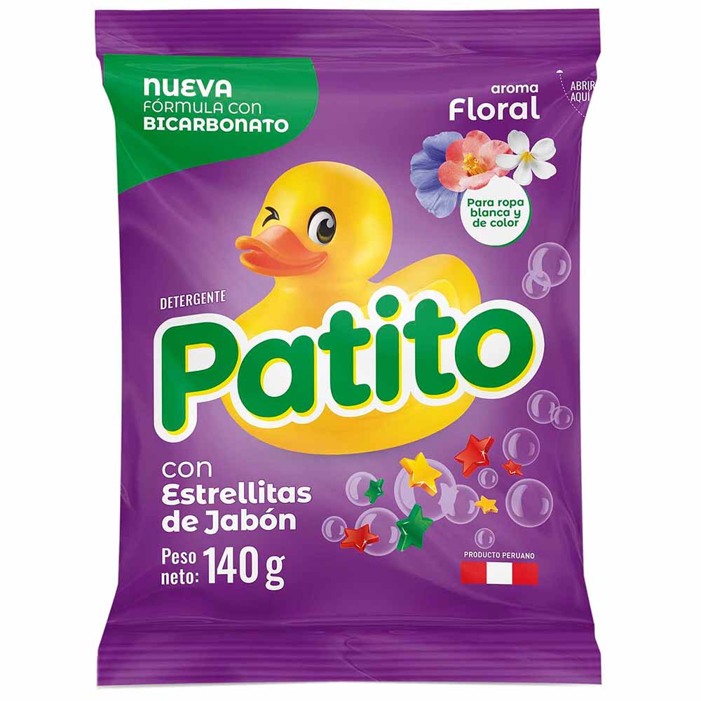 Detergente patito floral 140g (1-60)
