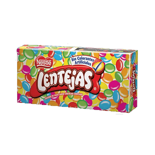 Chocolate lentejas grageas cj 30 gr
