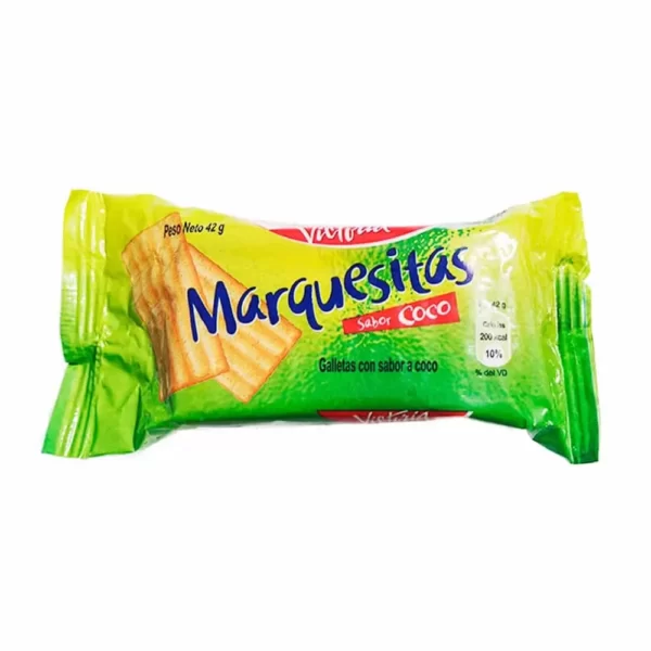 Galleta marquesitas coco 42 gr