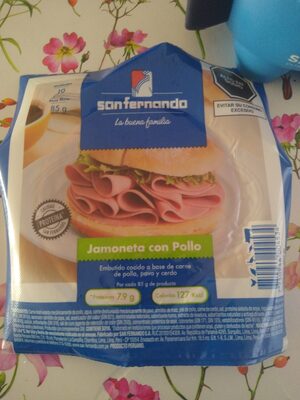 Jamoneta de pollo san fernando 85 gr