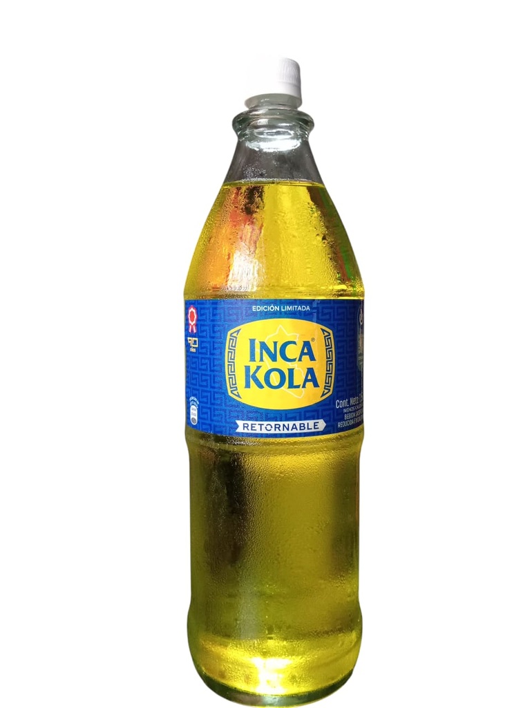 Gaseosa inca kola vidrio 1.5 l