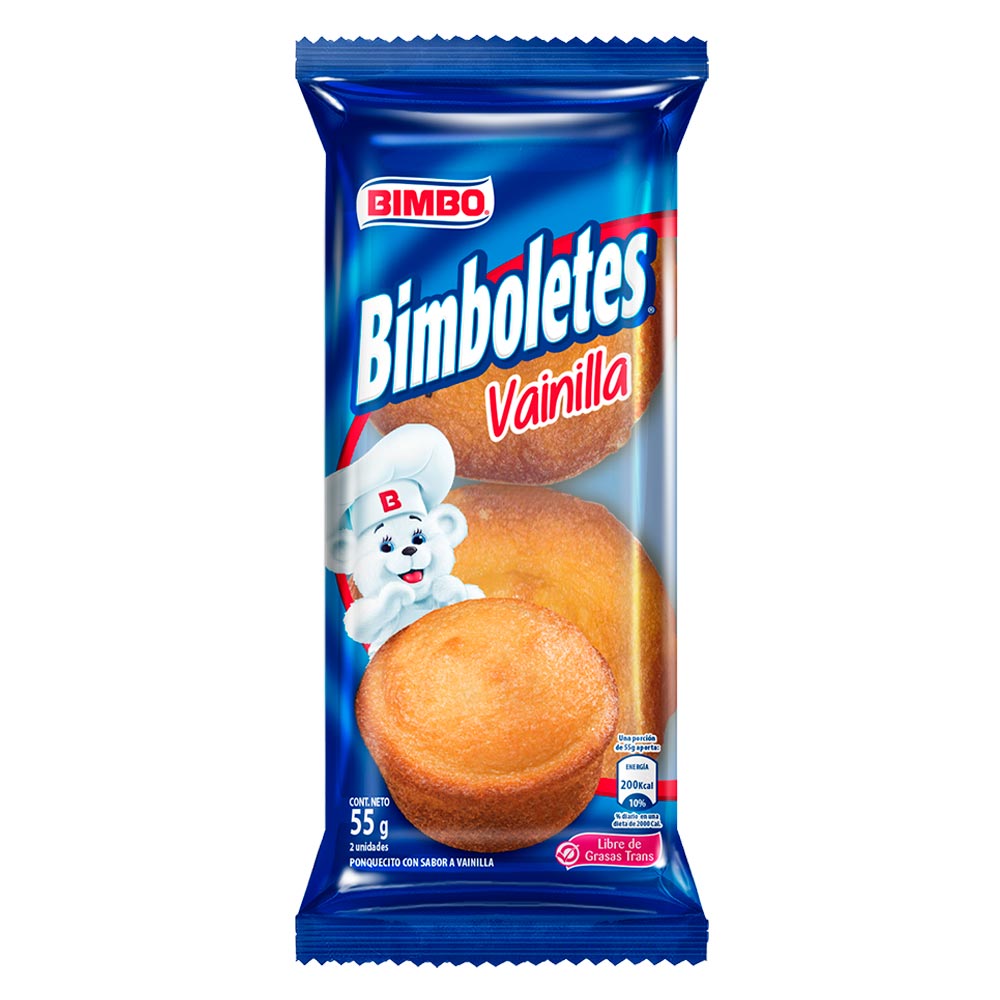 Bimboletes vainilla 55g 2und