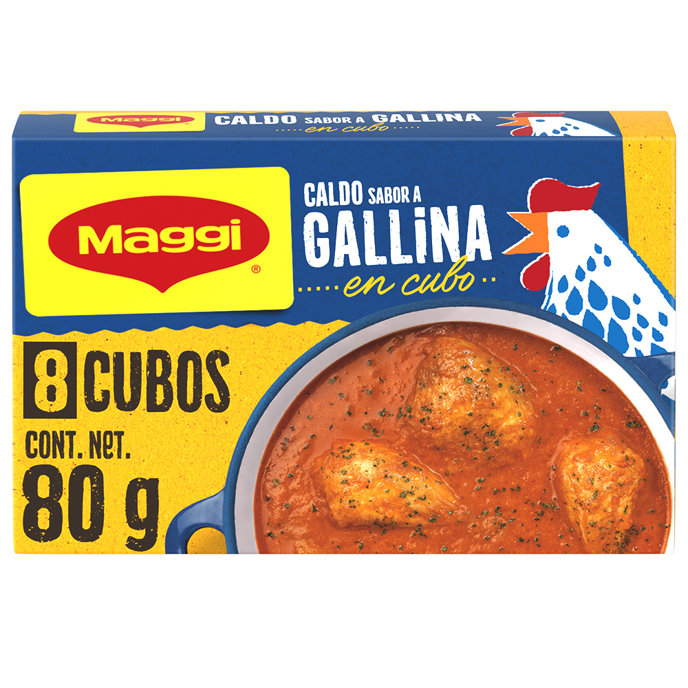 Maggi cubo sabor gallina
