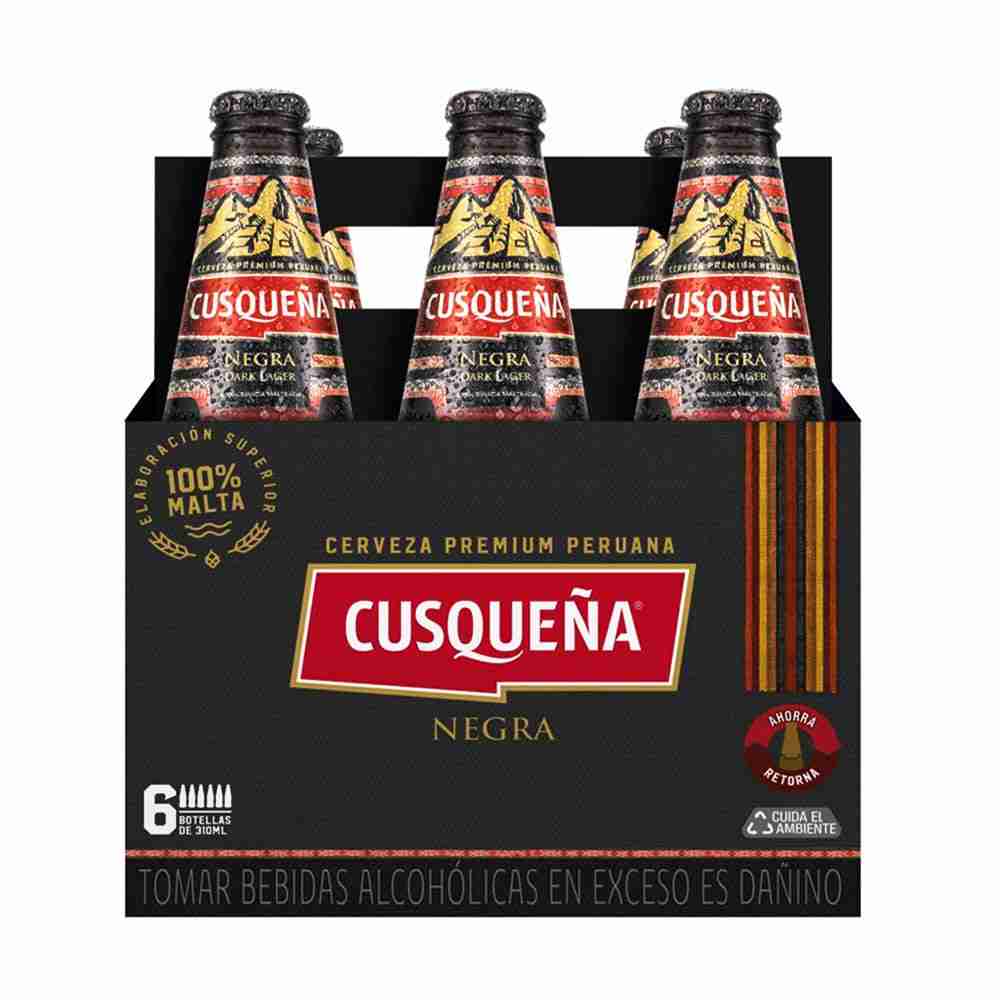 Cusqueña malta negra x 6
