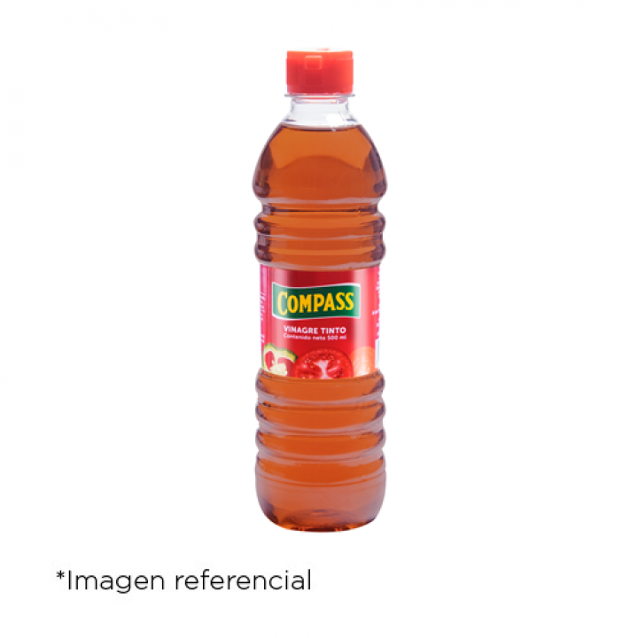 Vinagre compass tinto 500ml (1-12)