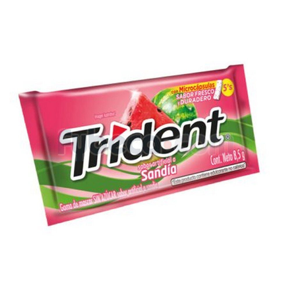 Chicle trident sandia 8,5 gr