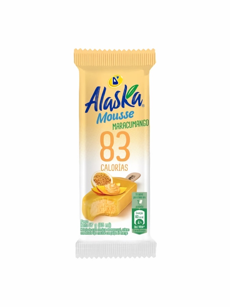 Alaska mousse maracumango 66gr