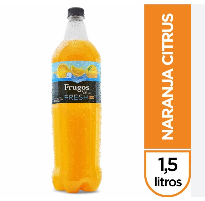 Frugos fresh del valle bt 1.5 lt