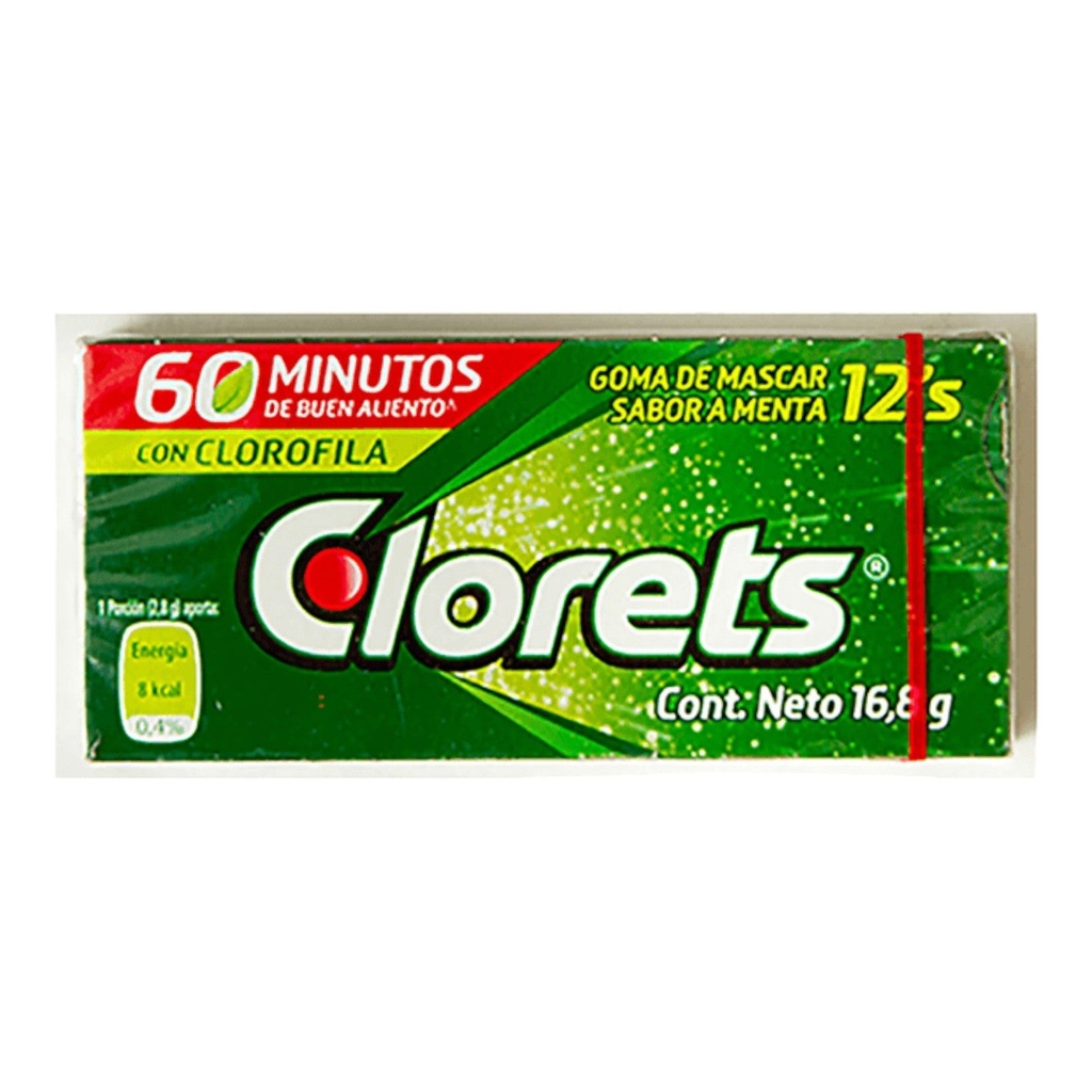 Clorets goma 16.8 gr