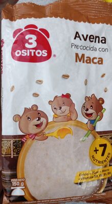 Avena 3 ositos maca 150 gr