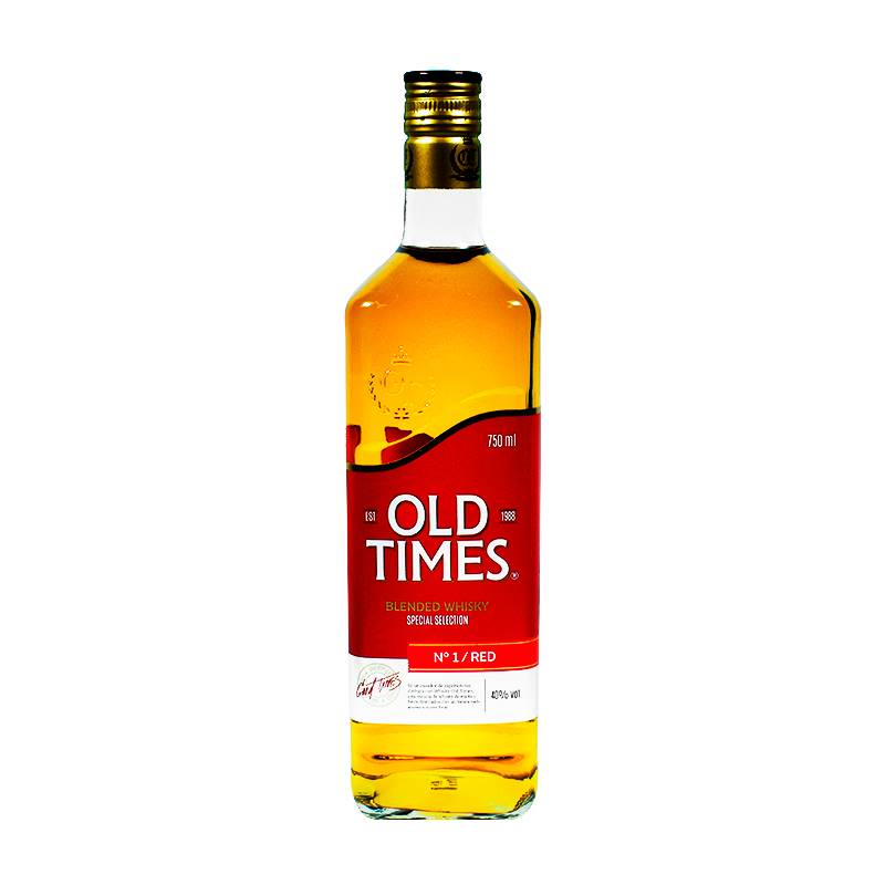 Whisky old times red 750 ml