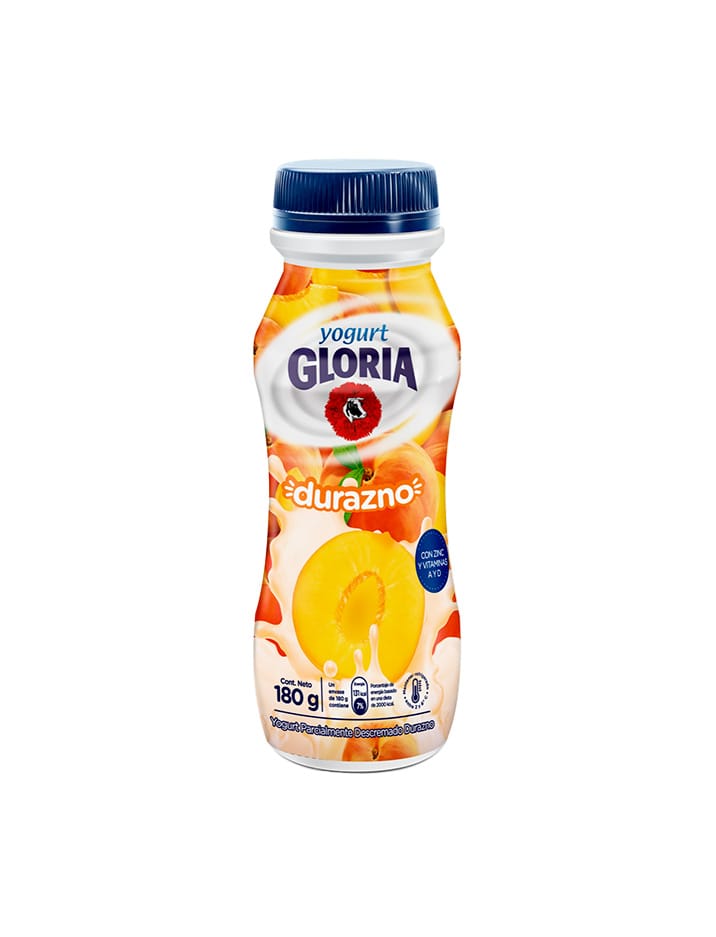 Yogurt de durazno 180gr