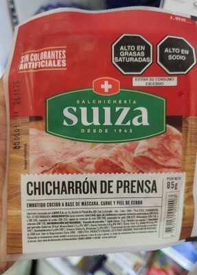 Suiza chicharron de prensa 85g