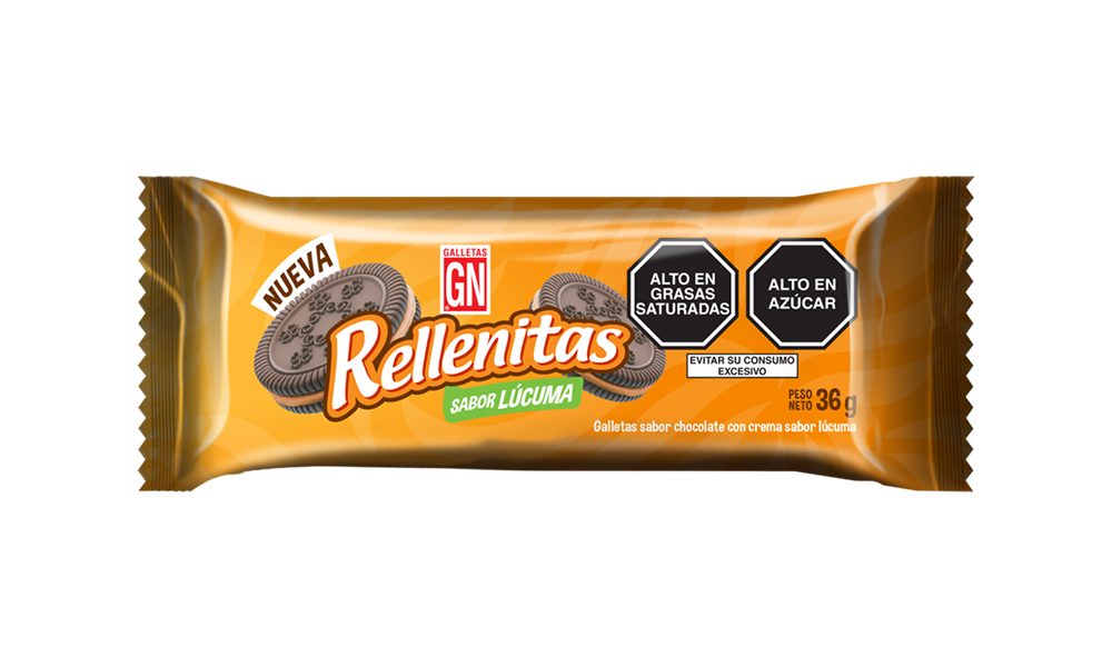 Galleta gn rellenita lucuma 36 gr