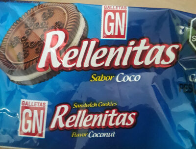 Galleta gn rellenita coco 36 gr