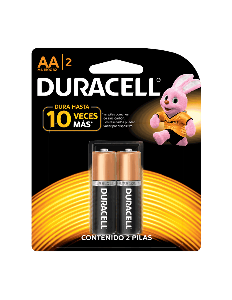 Pilas duracell aa2