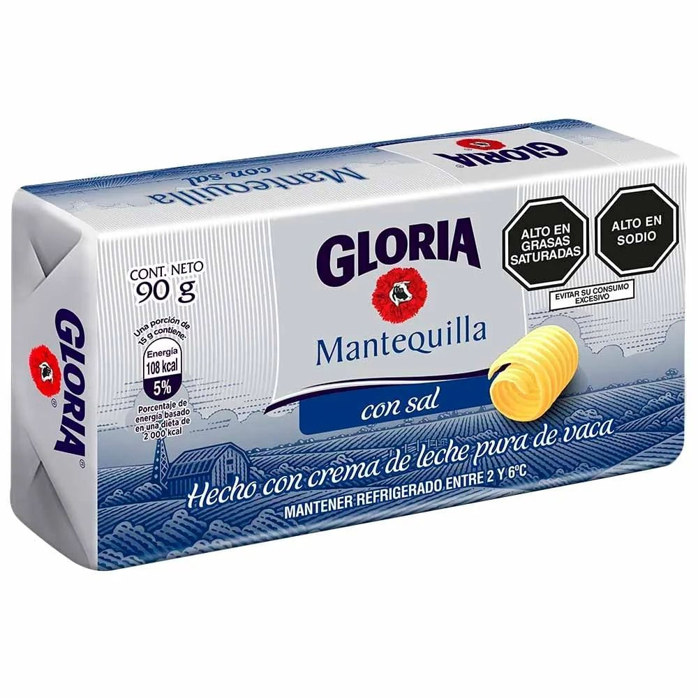 Mantequilla gloria 90g