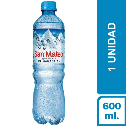 [85] San mateo agua mineral sin gas 600ml