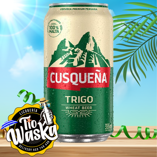 [130] Cusqueña trigo wheat beer lata 355 ml