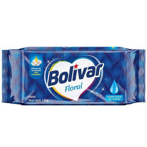 [165] Bolivar jabon floral 190g