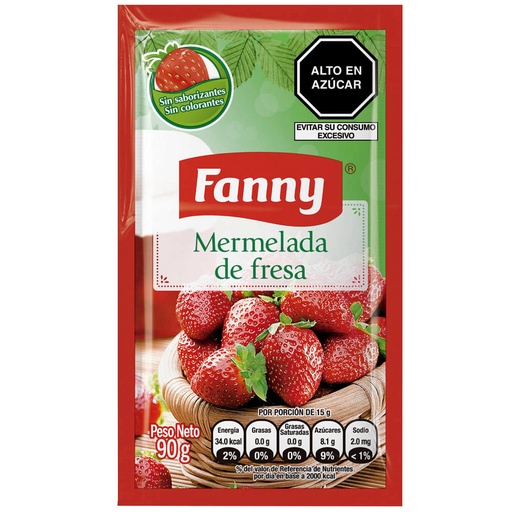 [256] Fanny mermelada de fresa 90g
