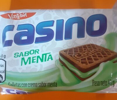 [314] Galleta casino menta 43 gr