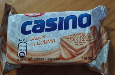 [368] Galleta casino lúcuma 43 gr