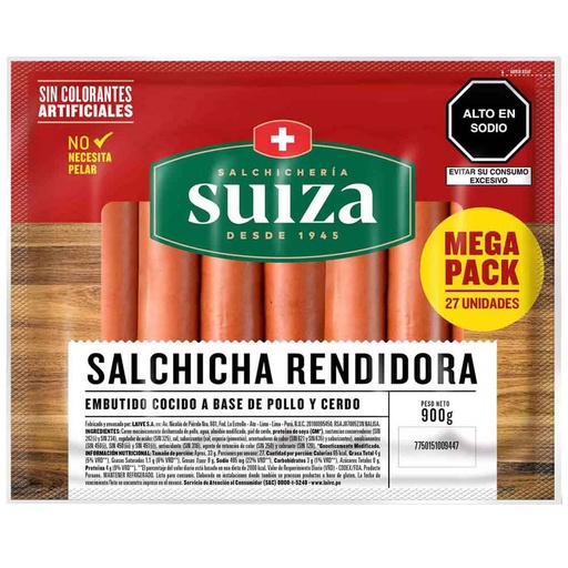 [441] Salchicha rendidora suiza