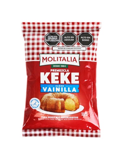 [447] Premezcla keke vainilla molitalia 450 gr