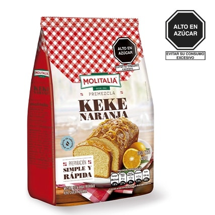 [448] Premezcla keke naranja molitalia 450 gr